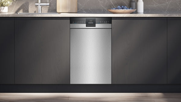 iQ300, Unterbau-Geschirrspüler, 45 cm, Gebürsteter Stahl