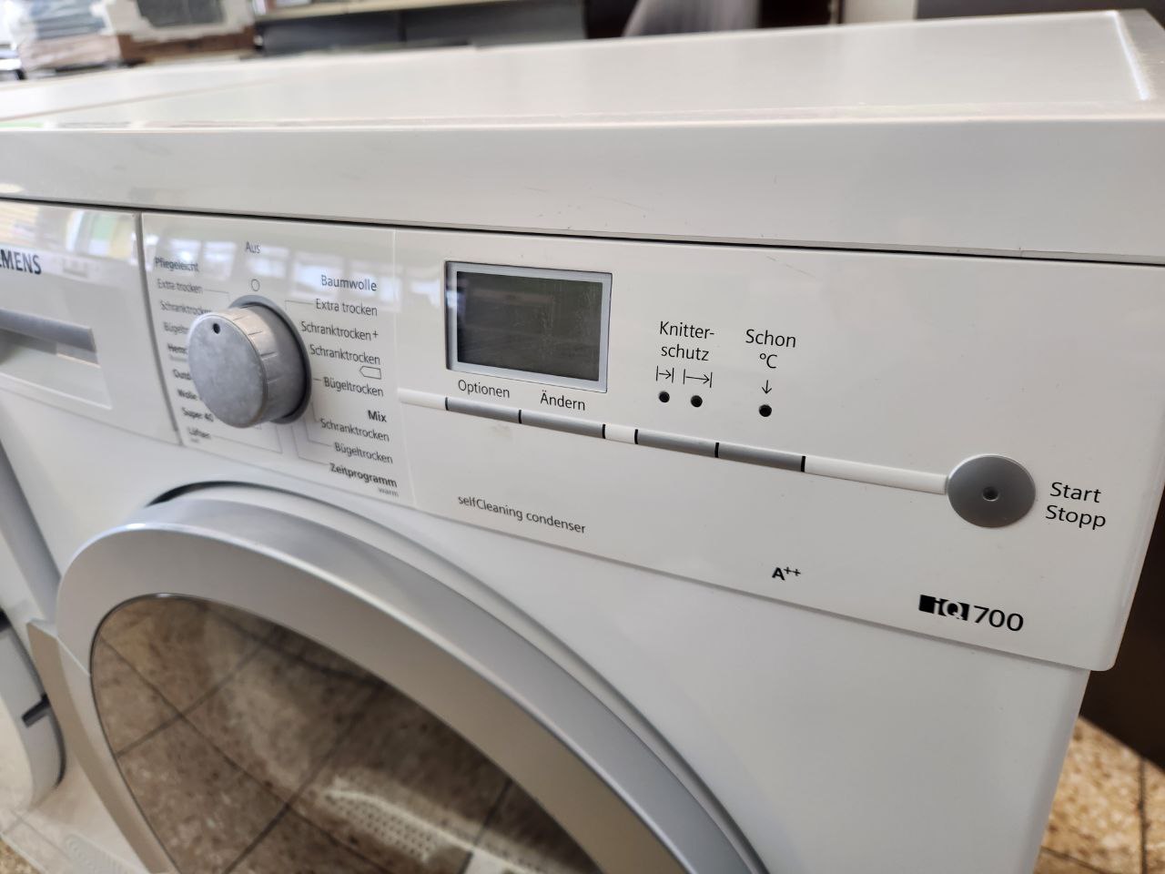 Siemens Wärmepumpentrockner IQ700 A++/7kg