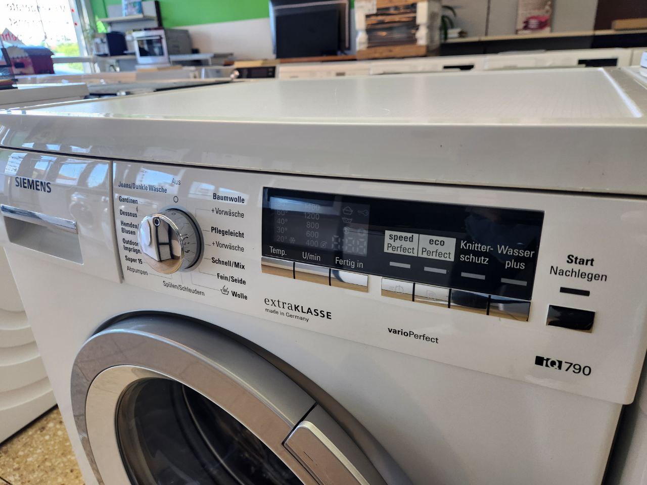 Siemens Waschmaschine IQ700 A+++ / 8kg