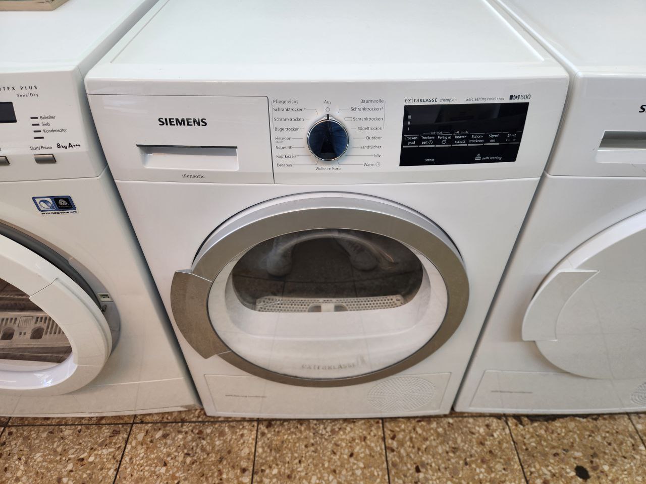 Siemens Wärmepumpentrockner IQ500 extraklasse A++/8kg