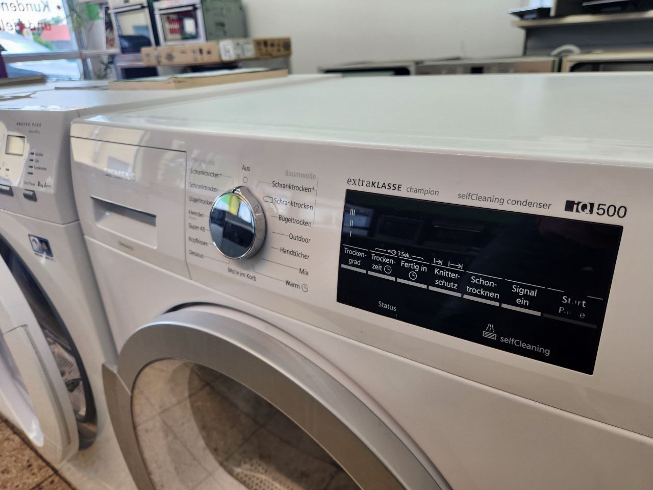 Siemens Wärmepumpentrockner IQ500 extraklasse A++/8kg