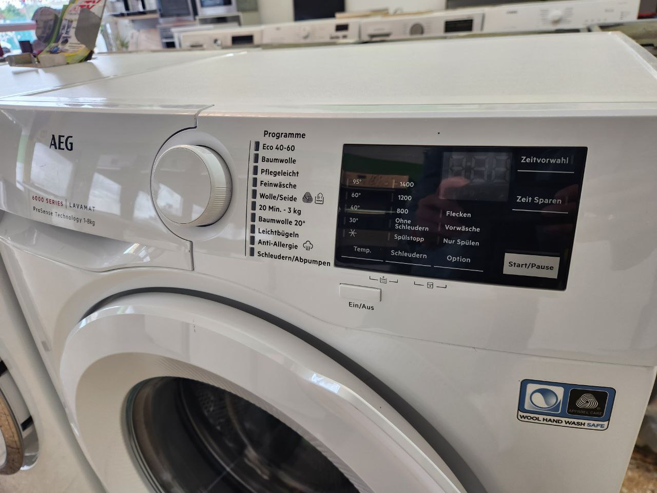 AEG Waschmaschine 1400 U/Min A+++/ 8kg
