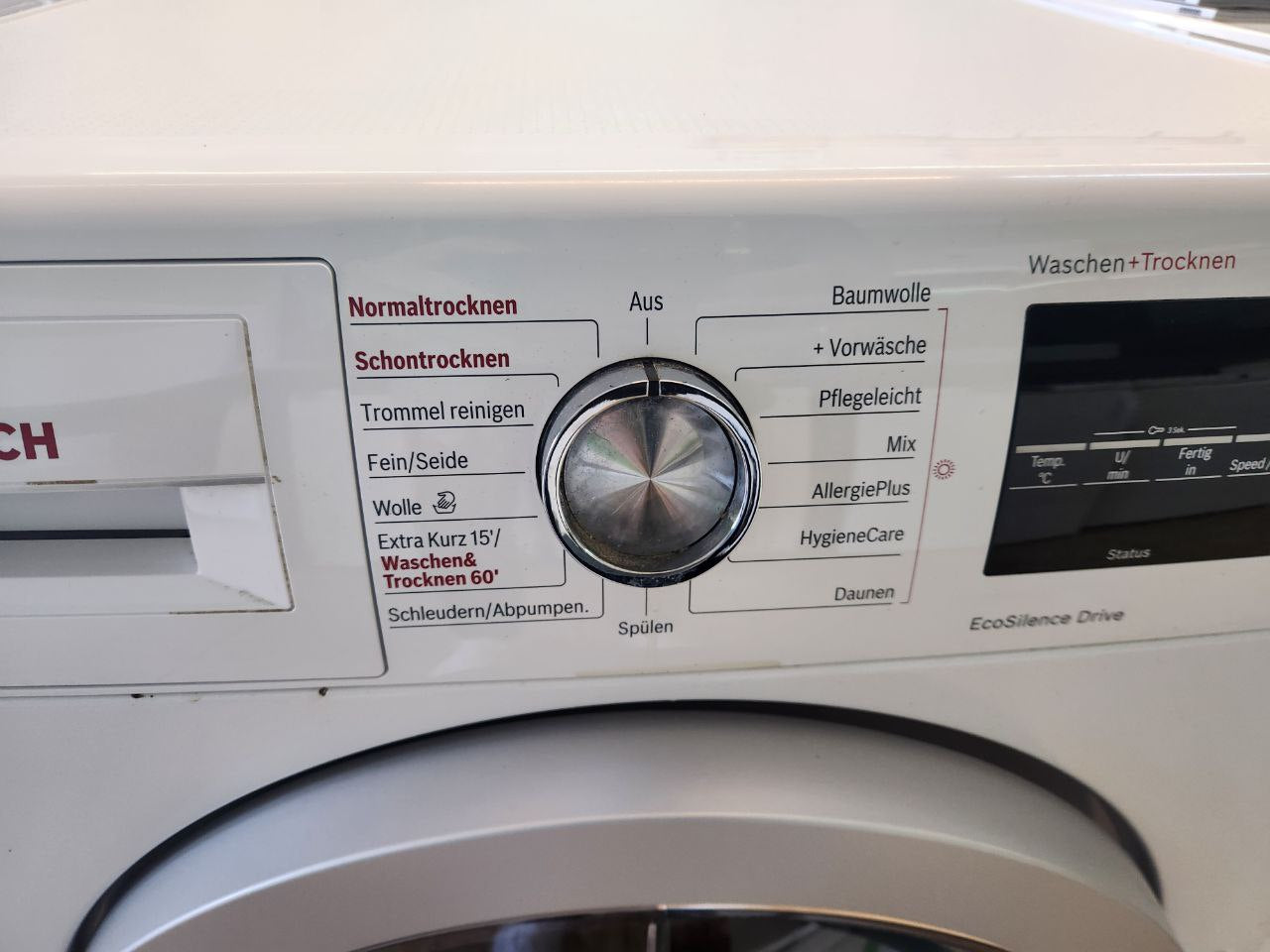 Bosch Serie 6 Waschtrockner A/8kg.