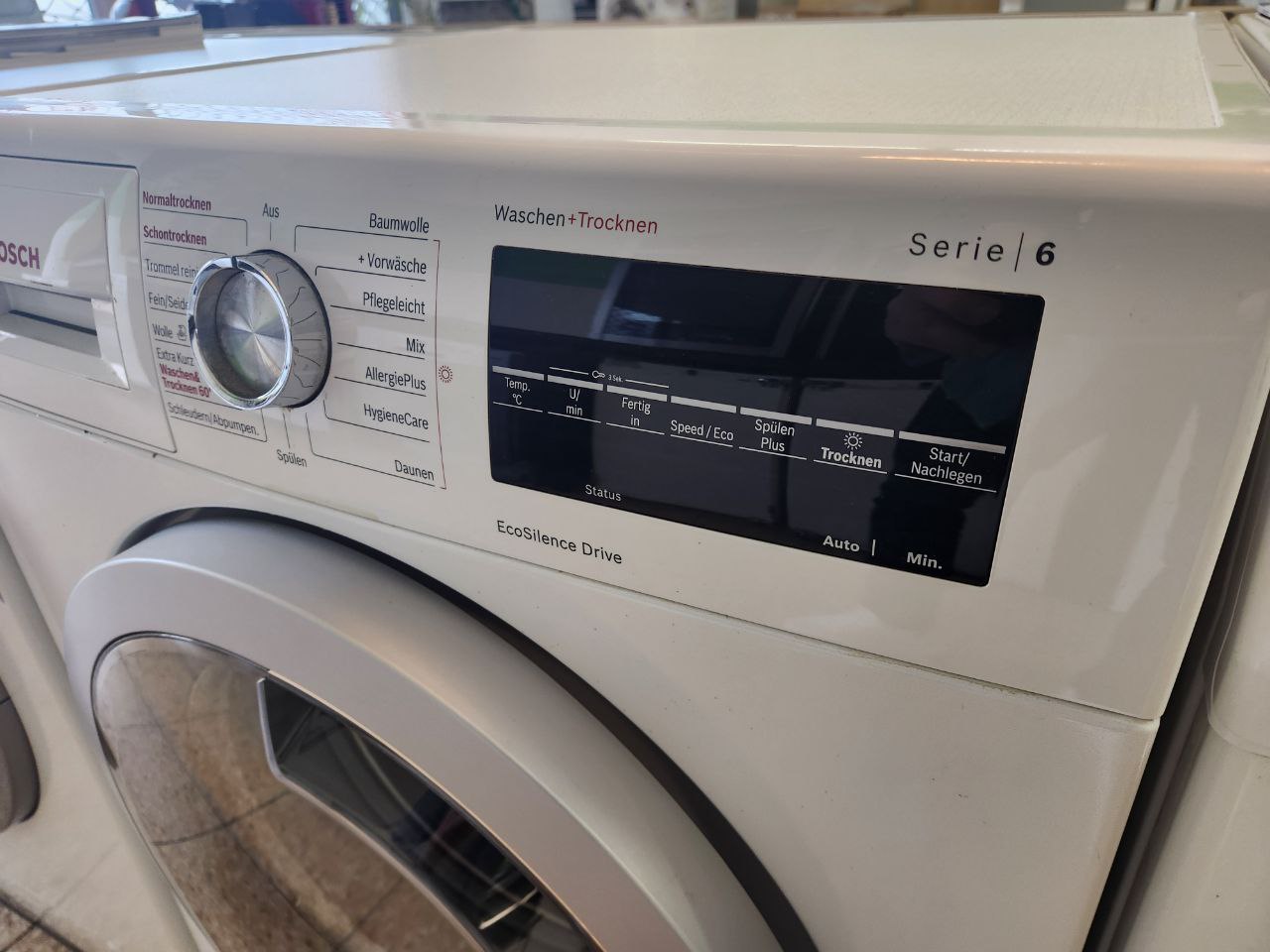 Bosch Serie 6 Waschtrockner A/8kg.