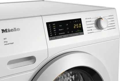 Miele WCA132 WCS 8kg Advantage W1 Waschmaschine Frontlader: A -10%* I 8 kg I 1400 U/min