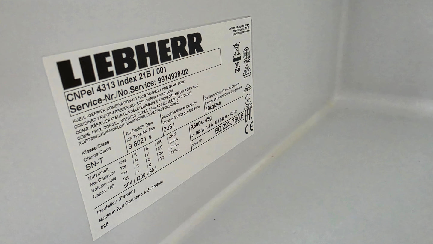 Liebherr CNPel 4313-21 NoFrost Gefrierschrank A+++