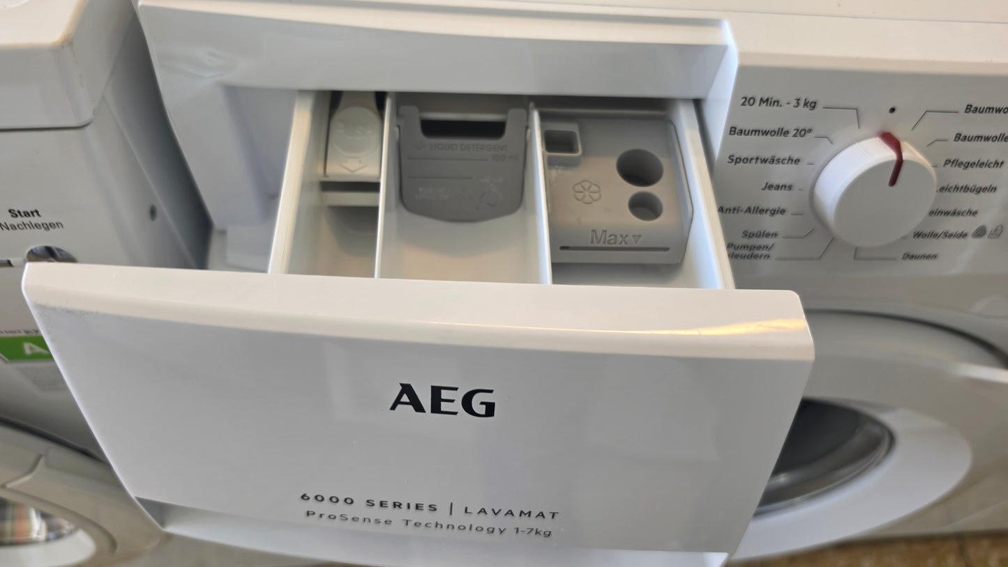 AEG Series 6000 Waschmaschine 1400 U/Min A+++/ 7kg