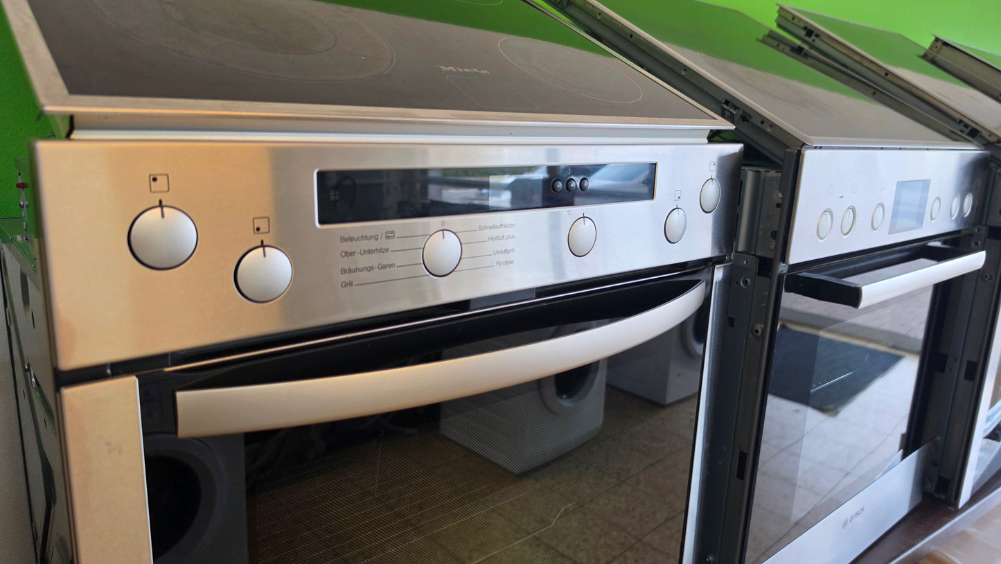 Miele E-Herd mit Cerankochfeld + Pyrolyse