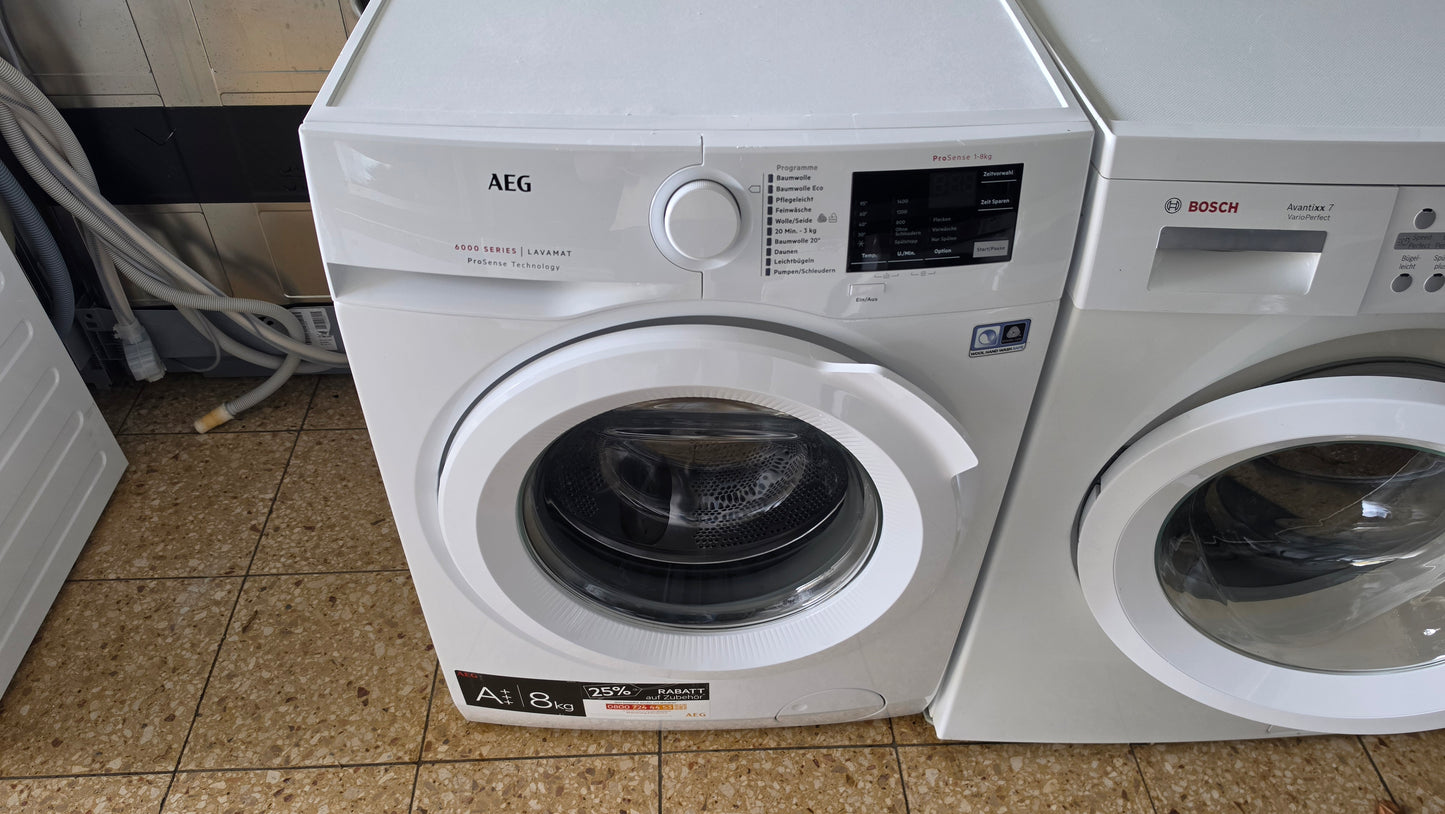 AEG Serie 6000 Waschmaschine 1400 U/Min A+++/ 8kg