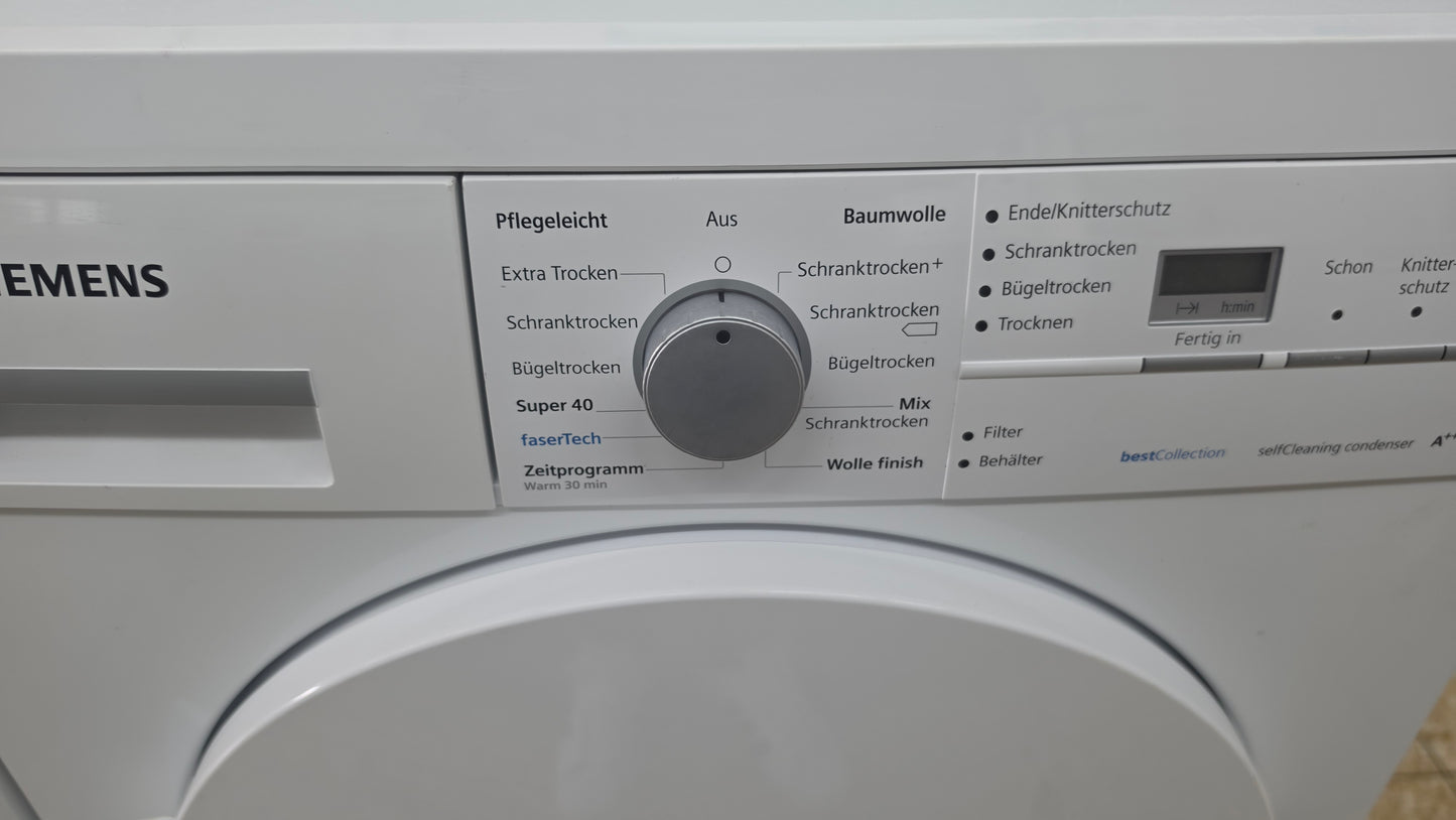 Siemens Wärmepumpentrockner IQ500 A++/8kg