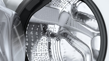Siemens IQ300 Waschmaschine WM14N127, 8 kg Füllmenge, 1400 U/Min., iQdrive, AquaStop, varioSpeed, freistehend, 84,5 cm Höhe
