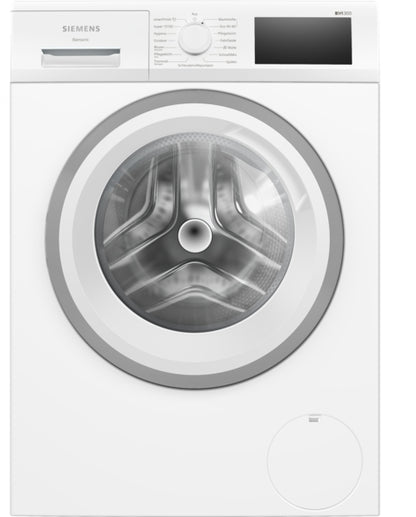 Siemens IQ300 Waschmaschine WM14N127, 8 kg Füllmenge, 1400 U/Min., iQdrive, AquaStop, varioSpeed, freistehend, 84,5 cm Höhe