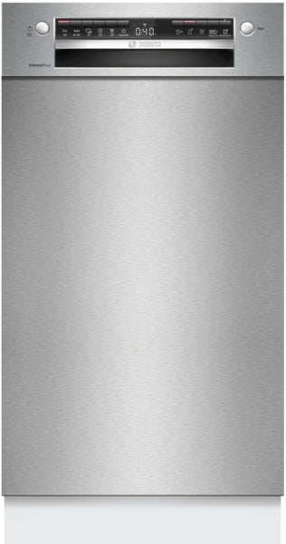 Serie 4, Unterbau-Geschirrspüler, 45 cm, Gebürsteter Stahl SPU4HMS10E
