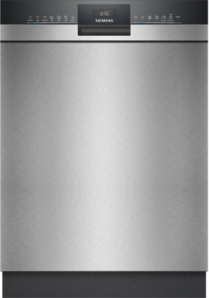 Siemens IQ300 Unterbau-Geschirrspüler, 60 cm, Gebürsteter Stahl SN43ES22AE