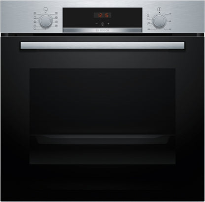 Bosch Serie 4, Einbau-Backofen, 60 x 60 cm, Edelstahl HBA514BS3