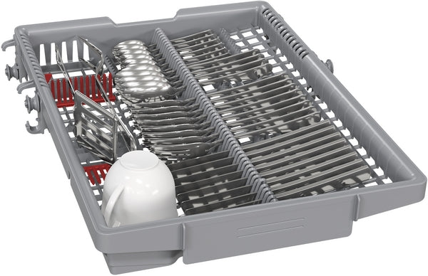 Serie 4, Unterbau-Geschirrspüler, 45 cm, Gebürsteter Stahl SPU4HMS10E