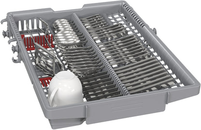 Serie 4, Unterbau-Geschirrspüler, 45 cm, Gebürsteter Stahl SPU4HMS10E