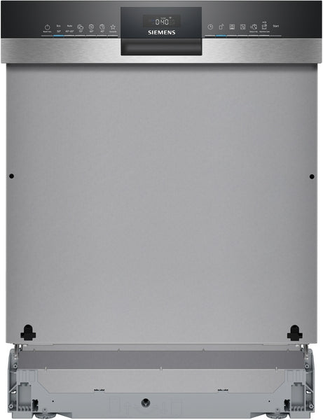SIEMENS iQ300, Teilintegrierter Geschirrspüler, 60 cm, Gebürsteter Stahl SN53HS03TE