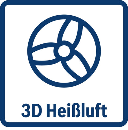 Bosch Serie 4, Einbau-Backofen, 60 x 60 cm, Edelstahl HBA514BS3