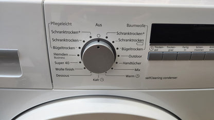 Siemens IQ700 Wärmepumpentrockner A++/8kg