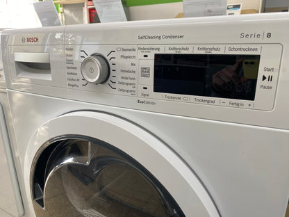 Bosch Wärmepumpentrockner Serie 8 A+++/9kg