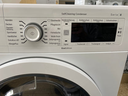 Bosch Wärmepumpentrockner Serie 8 A+++/9kg