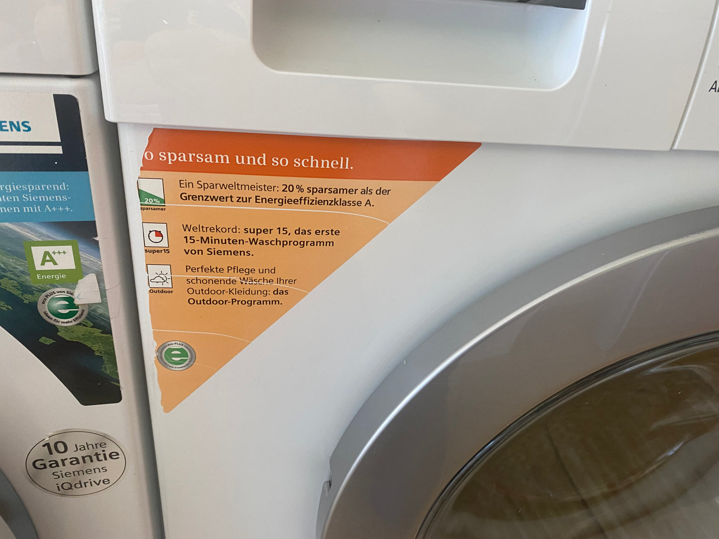 Siemens Waschmaschine A / 7kg