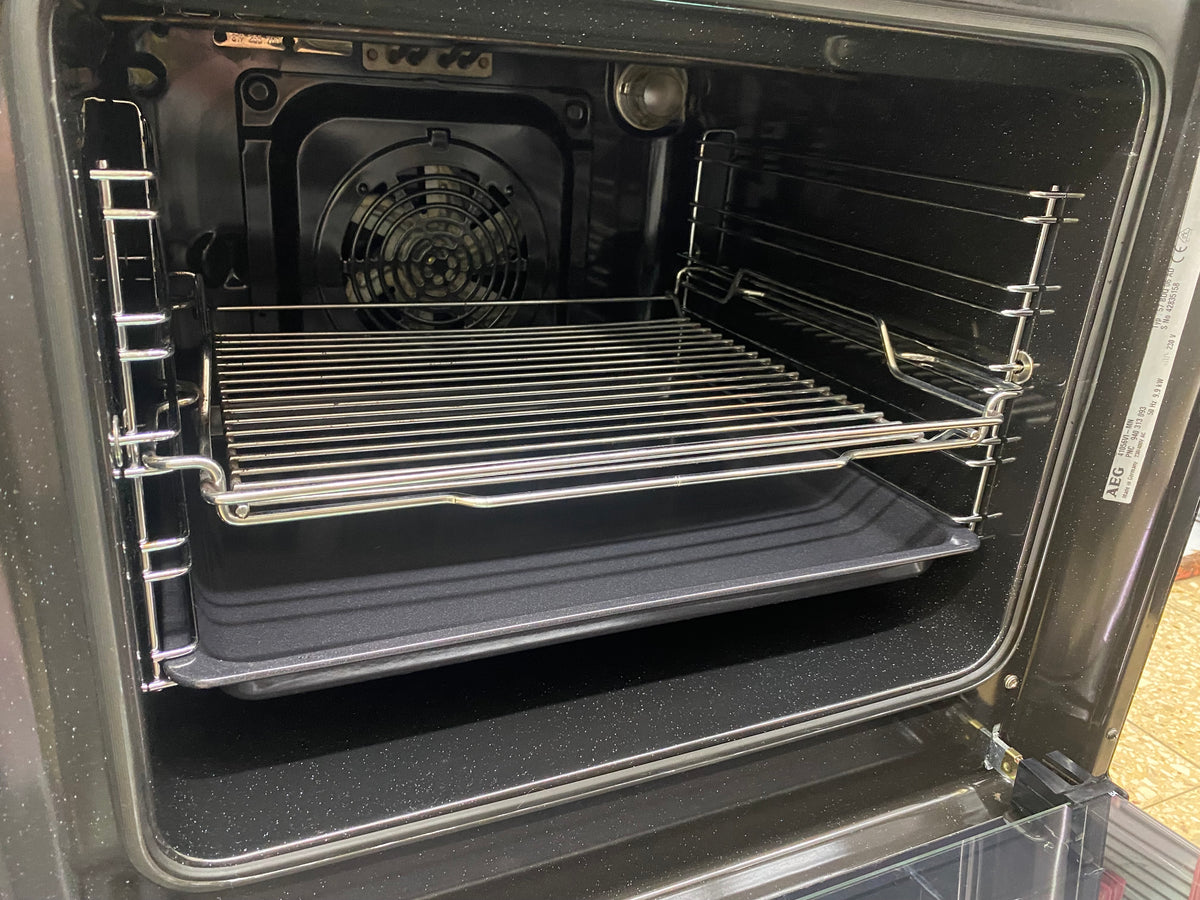AEG freestanding stove with 60cm ceramic hob