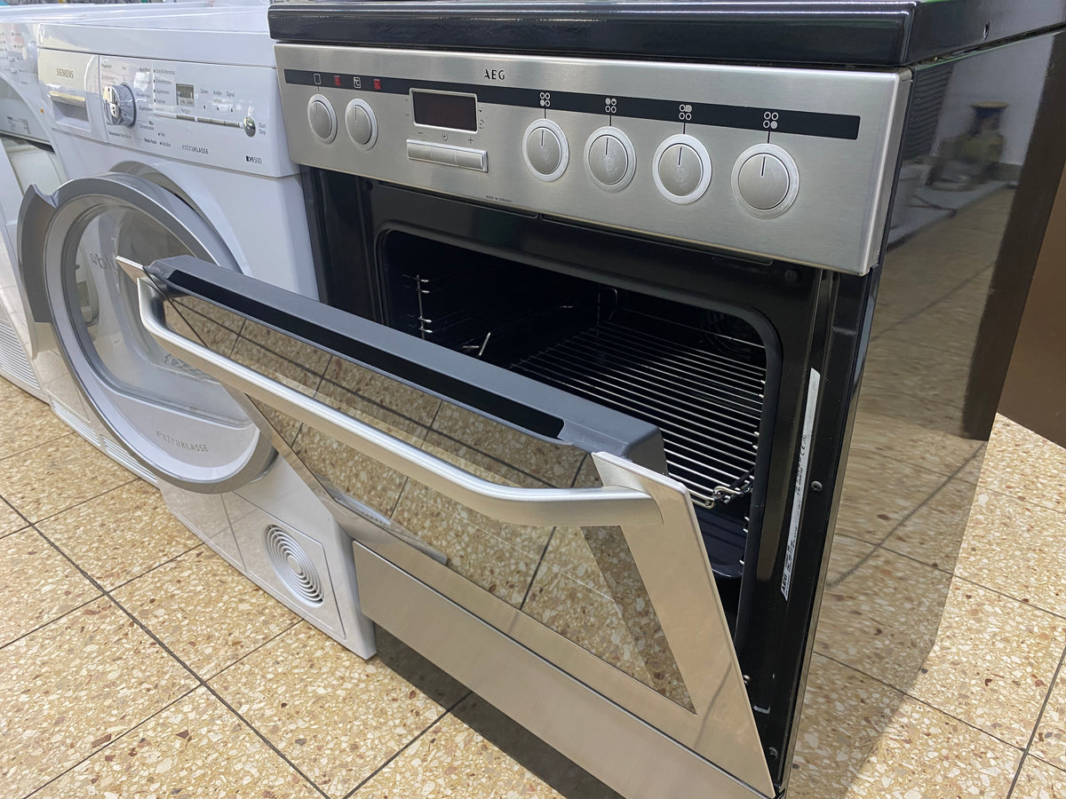 AEG freestanding stove with 60cm ceramic hob