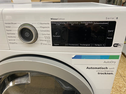 Bosch Wärmepumpentrockner Serie 8 A+++ / 9kg