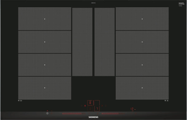 Siemens Induktionskochfeld, iQ700, 80 cm, Mit Rahmen aufliegend EX875LYC1E