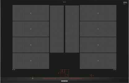 Siemens Induktionskochfeld, iQ700, 80 cm, Mit Rahmen aufliegend EX875LYC1E
