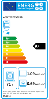 AEG TS6PB53ZAB  6000 SenseCook® / Einbaubackofen / WLAN-fähig / Pyrolytische Selbstreinigung / Schwarz