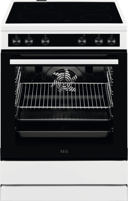 Standherd mit Glaskeramik-Kochfeld / 60 cm CCB6206ABW