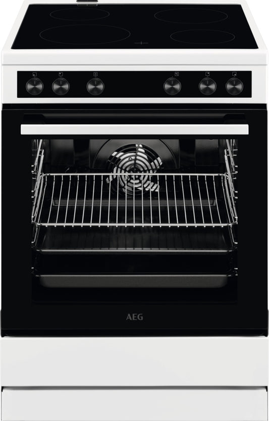 Standherd mit Glaskeramik-Kochfeld / 60 cm CCB6206ABW