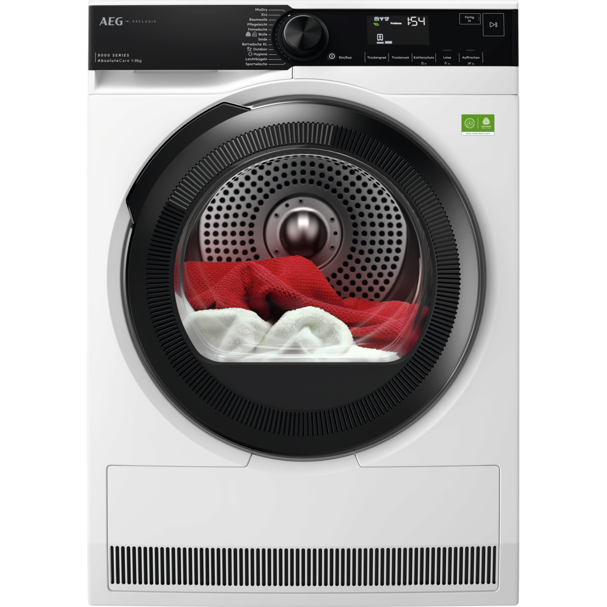 AEG TR8T75789 8000 AbsoluteCare® / 8 kg / Testsieger der Stiftung Warentest