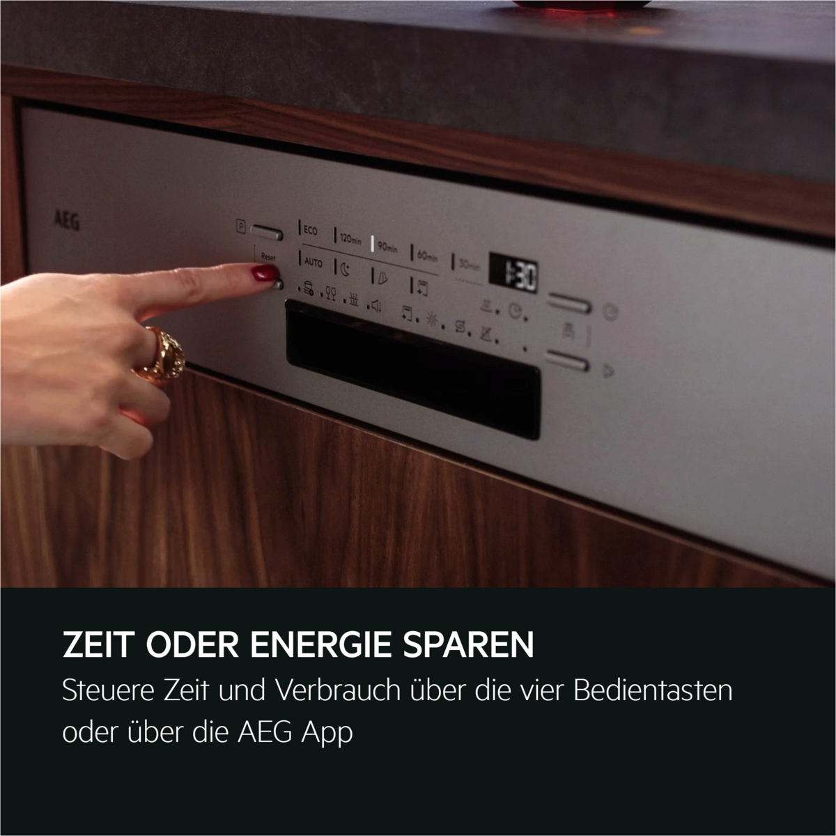 AEG 8000 Integrierter-Geschirrspüler. SatelliteClean Pro GT8200A2SFM