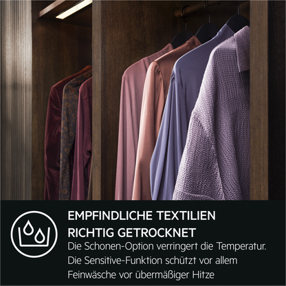 AEG TR9T70689 Wärmepumpentrockner – 8 kg, 3DScan, AbsoluteCare® Plus & MixDry
