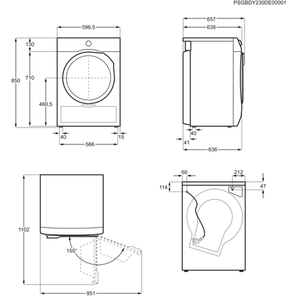 AEG TR8T75789 8000 AbsoluteCare® / 8 kg / Testsieger der Stiftung Warentest