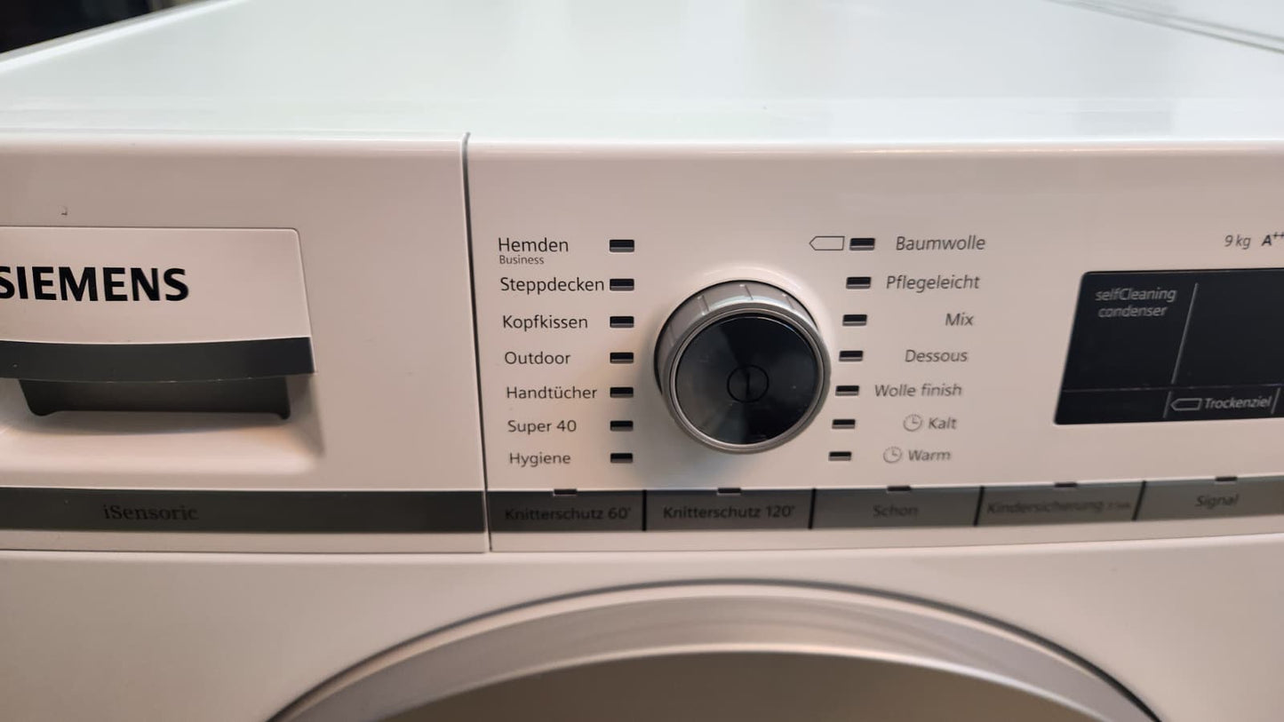 Siemens Wärmepumpentrockner IQ700 A+++/8kg