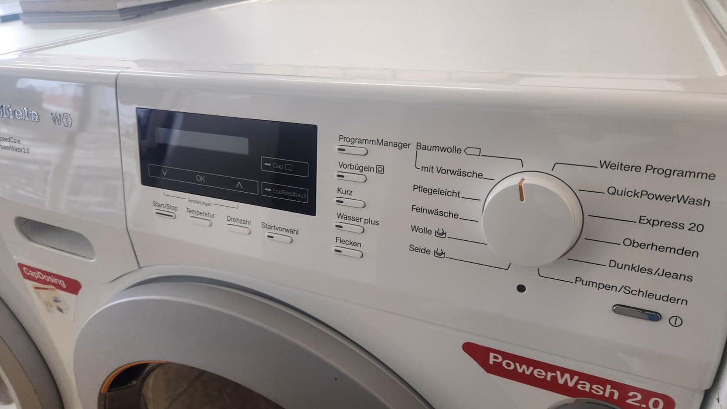 Miele W1 Waschmaschine A+++ / 8kg SpeedCare