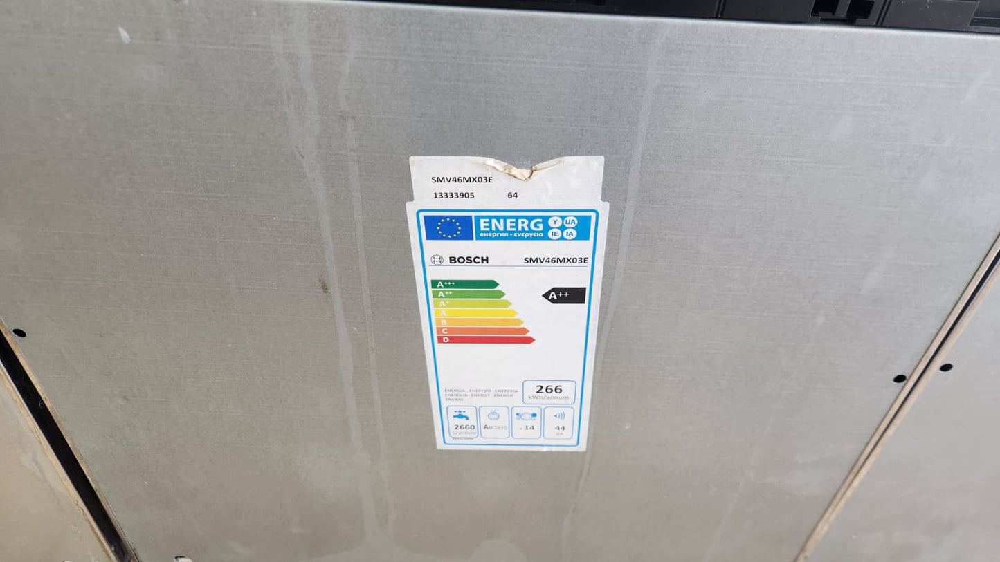 Bosch vollint.Geschirrspülmaschine A++ 60cm