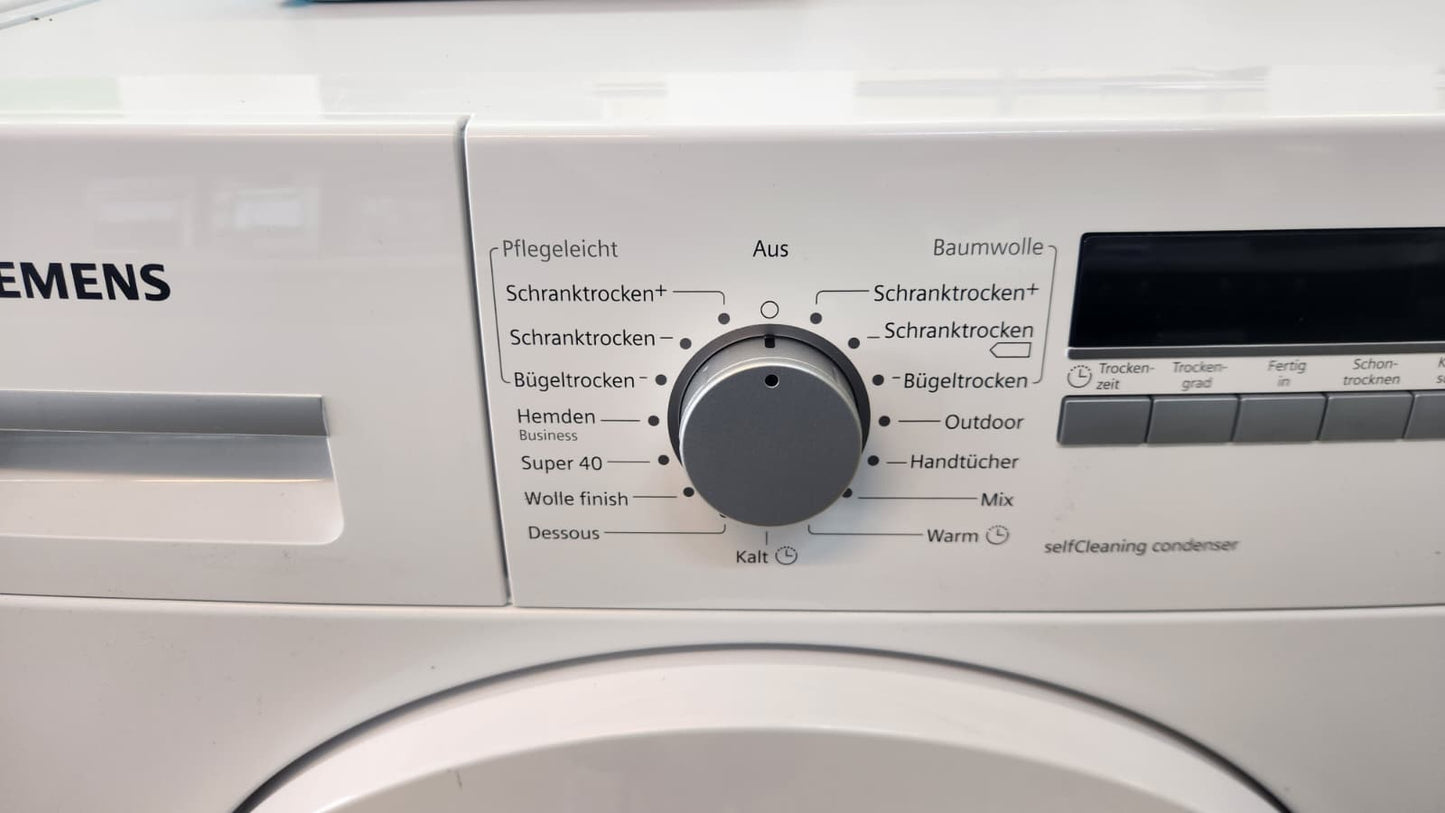 Siemens IQ700 Wärmepumpentrockner A++/8kg