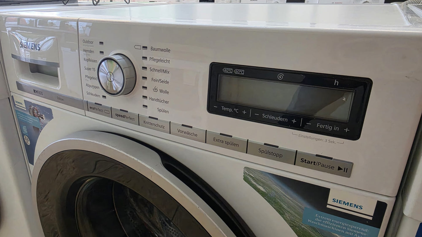 Siemens Waschmaschine IQ800 A+++ / 9kg