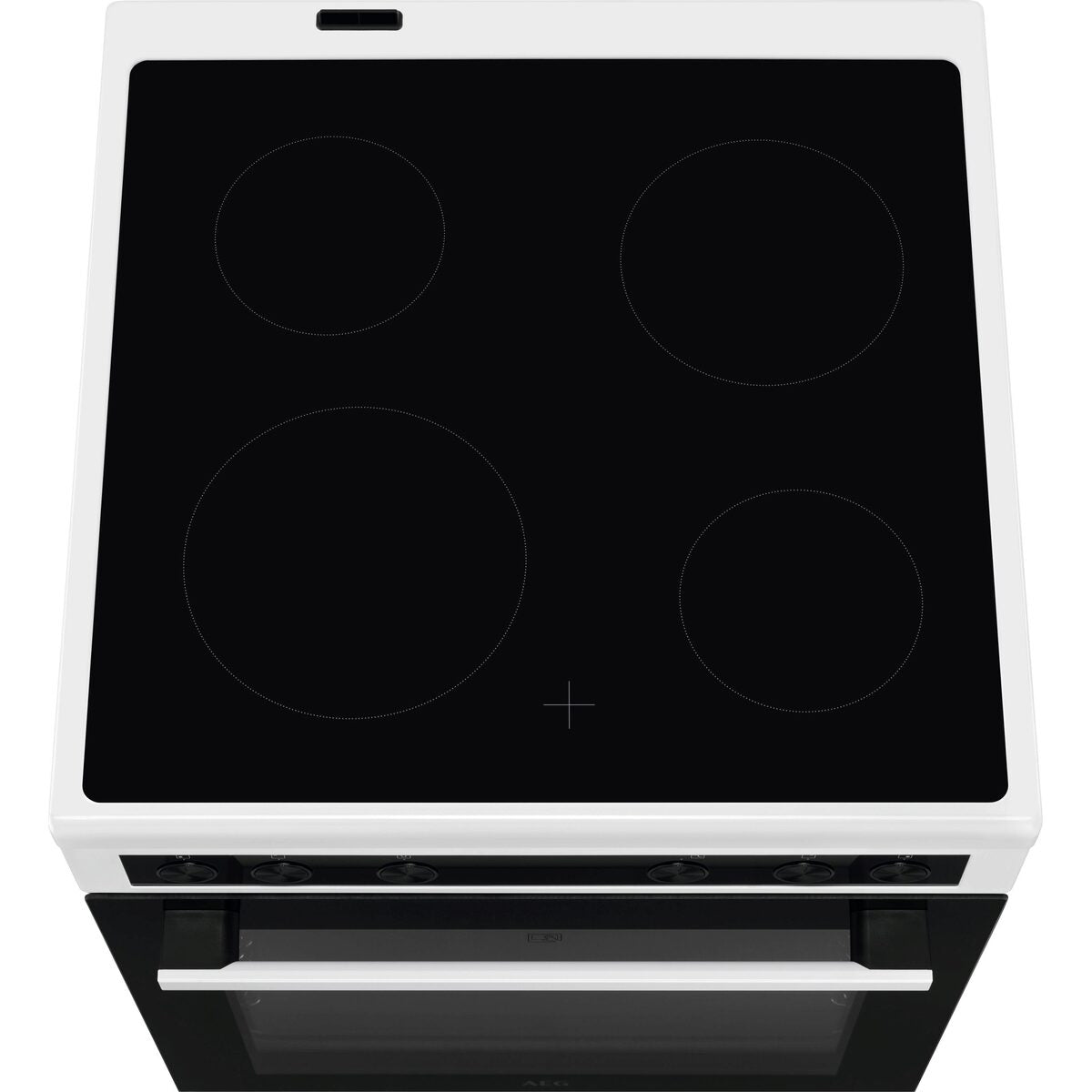 Standherd mit Glaskeramik-Kochfeld / 60 cm CCB6206ABW