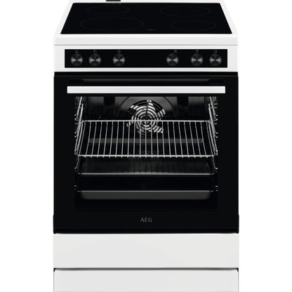 Standherd mit Glaskeramik-Kochfeld / 60 cm CCB6206ABW