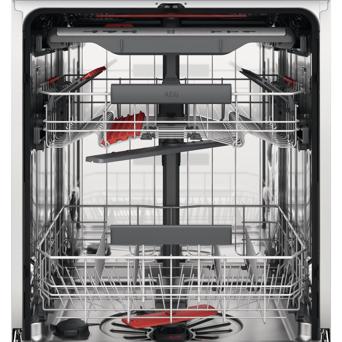 AEG FUB7470XPM / Unterbau-Geschirrspüler 7000 GlassCare / / 60cm / AirDry - perfekte Trocknungsergebnisse