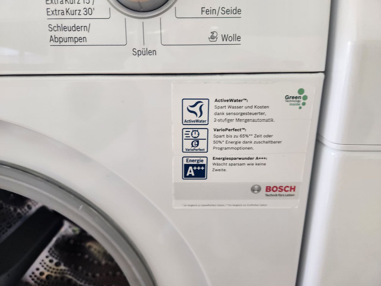 Bosch MaxxPlus Waschmaschine A+++/7kg